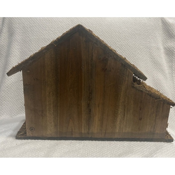 Vintage Boyds‎ Bears 2005 Plush Nativity Set #567957  Wooden Manger Crèche EUC! - Picture 5 of 8